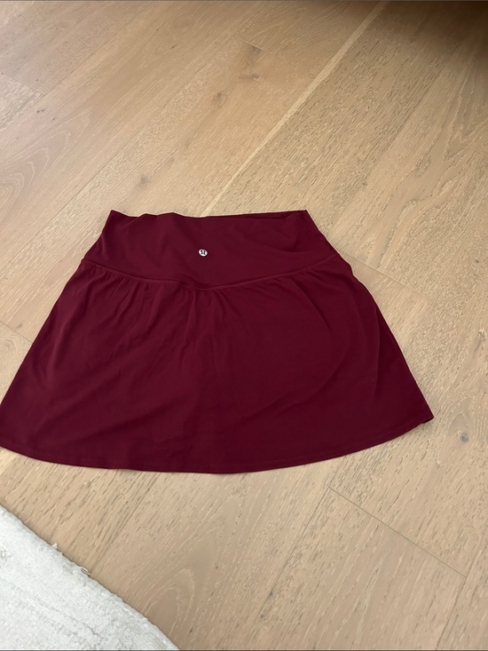 lululemon athletica Dresses & Skirts - lululemon athletica Women's Maroon Circle Skirt